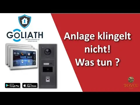 YouTube Thumbnail: Anlage klingelt nicht – was tun? | Goliath Hybrid Video Türsprechanlage