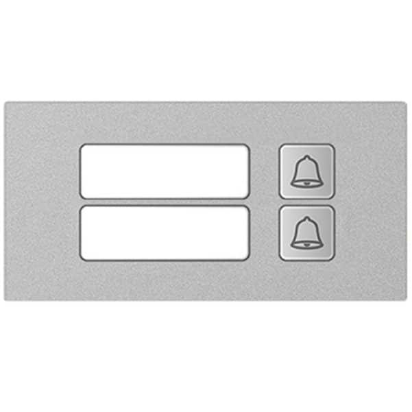 Goliath_Hybrid_2er_klingel_modul_Silber Goliath_Hybrid_2er_klingel_modul_Silber