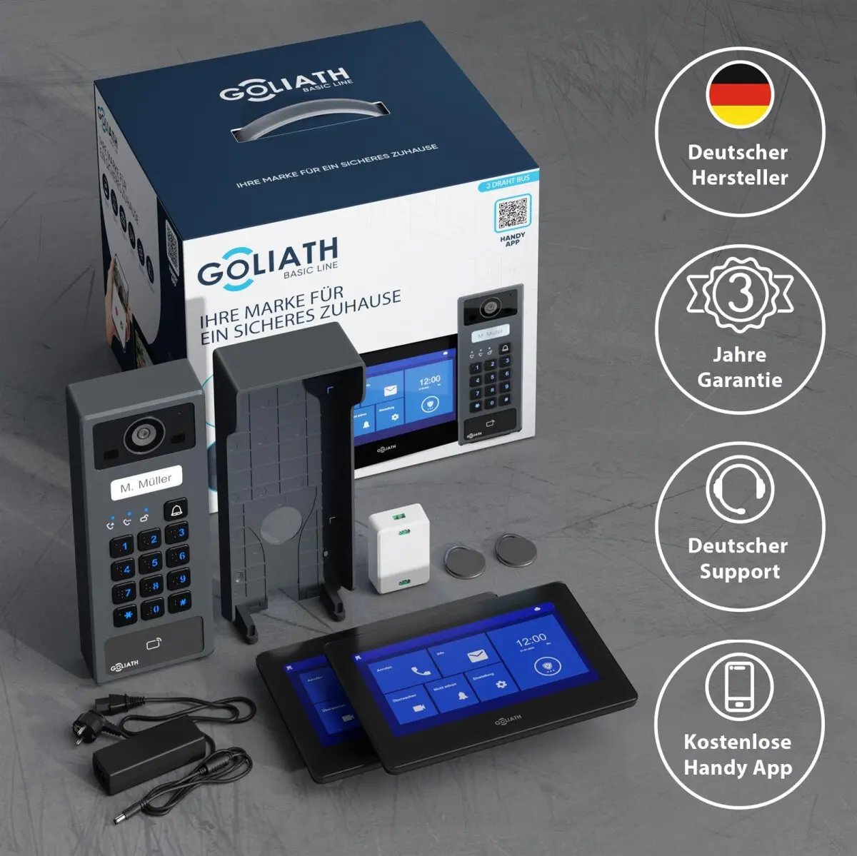 goliath-basic-2-draht-bus-tuersprechanlage-fullhd-2x-7-schwarz-rfid-keypad-1-fam-aufputz~5
