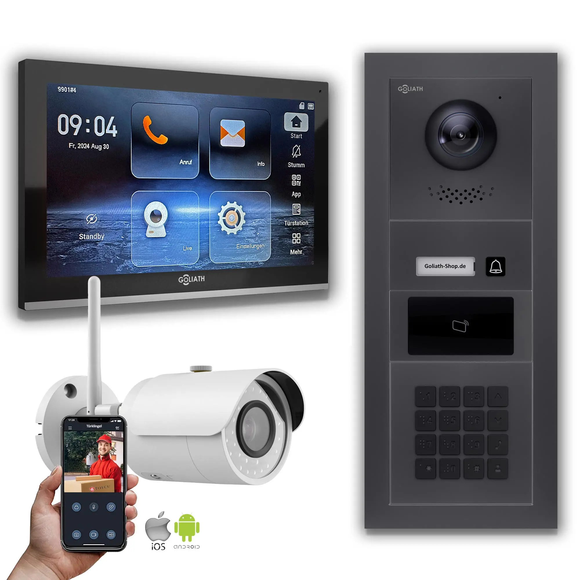 GL-IPH153A.1_Video-Tuersprechanlage_Sprechanlage_Goliath_IP_Hybrid