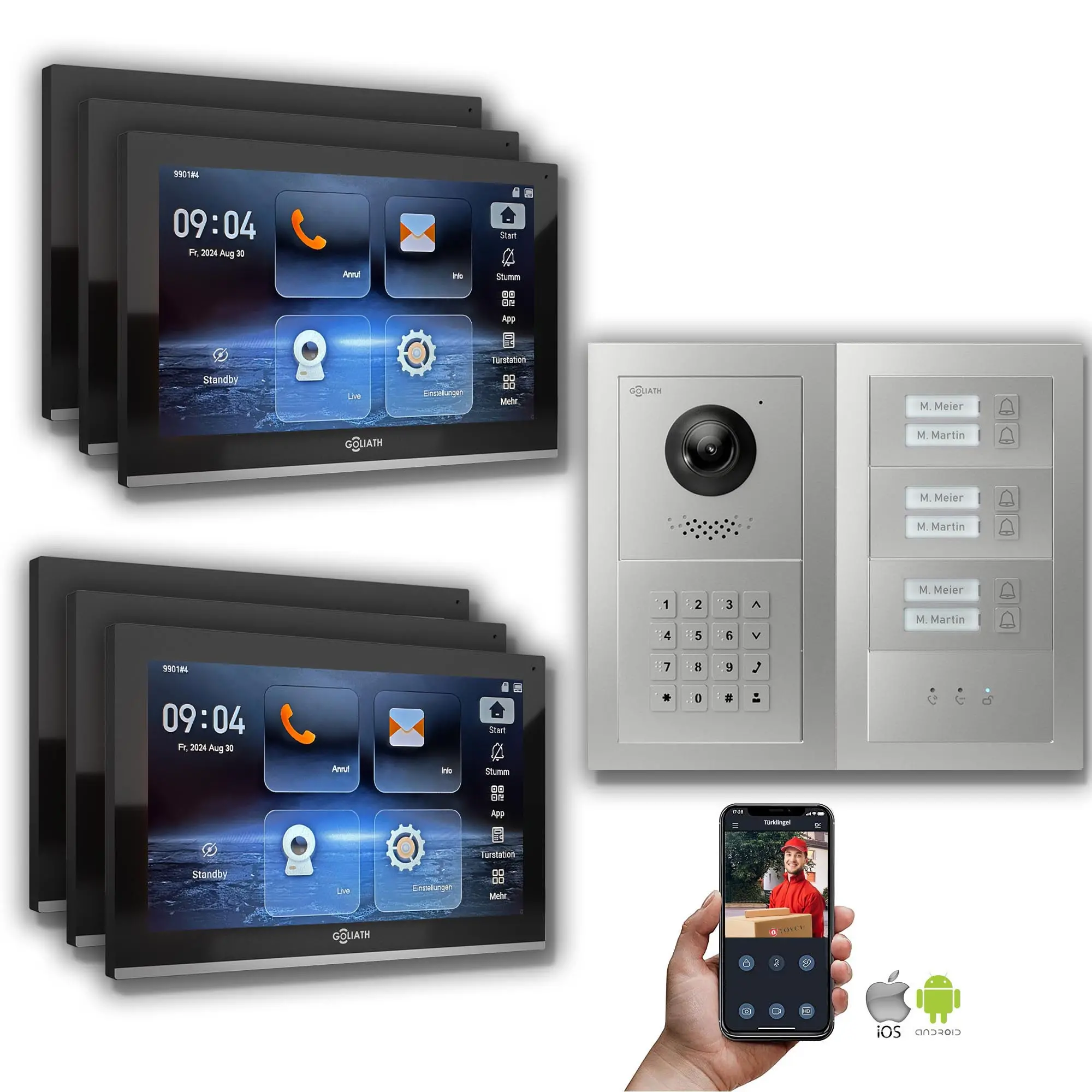 GL-IPH630.2_Video-Tuersprechanlage_Sprechanlage_Goliath_IP_Hybrid