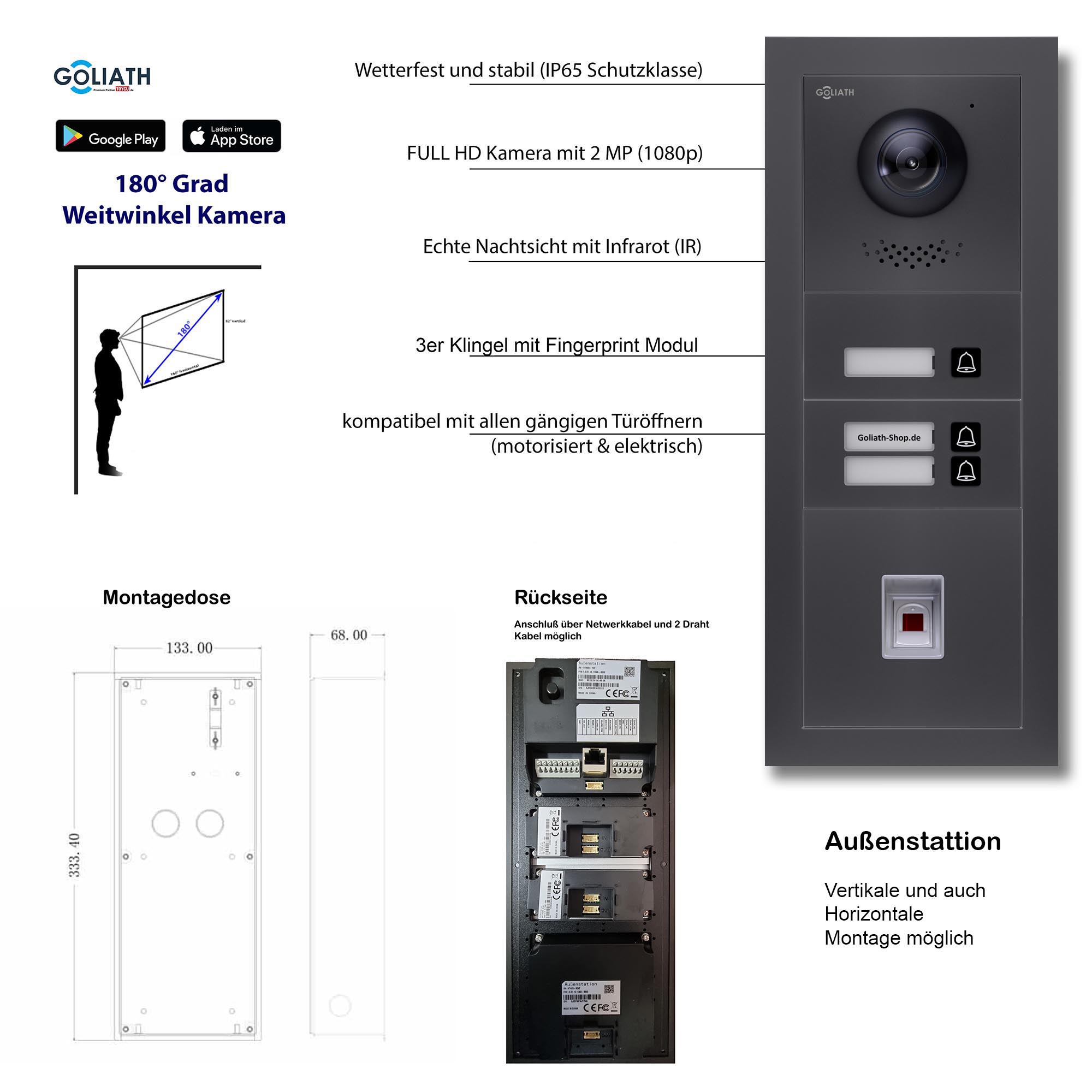 GL-VTA33A_Tuerklingel_Tuersprechanlage_Goliath_IP_2-Draht