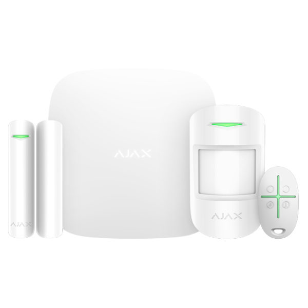 AJAX | Hub | MotionProtect | DoorProtect | SpaceControl | StarterKit Basic | Weiß