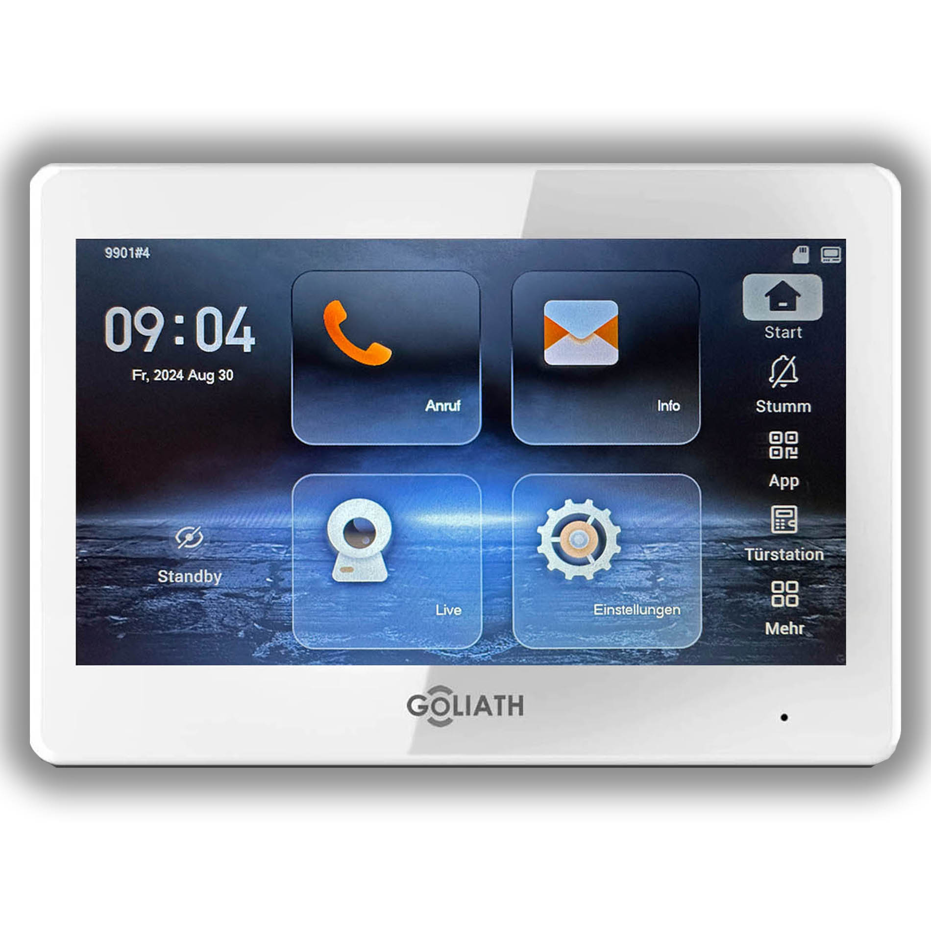 Goliath 7″ Monitor Weiß
