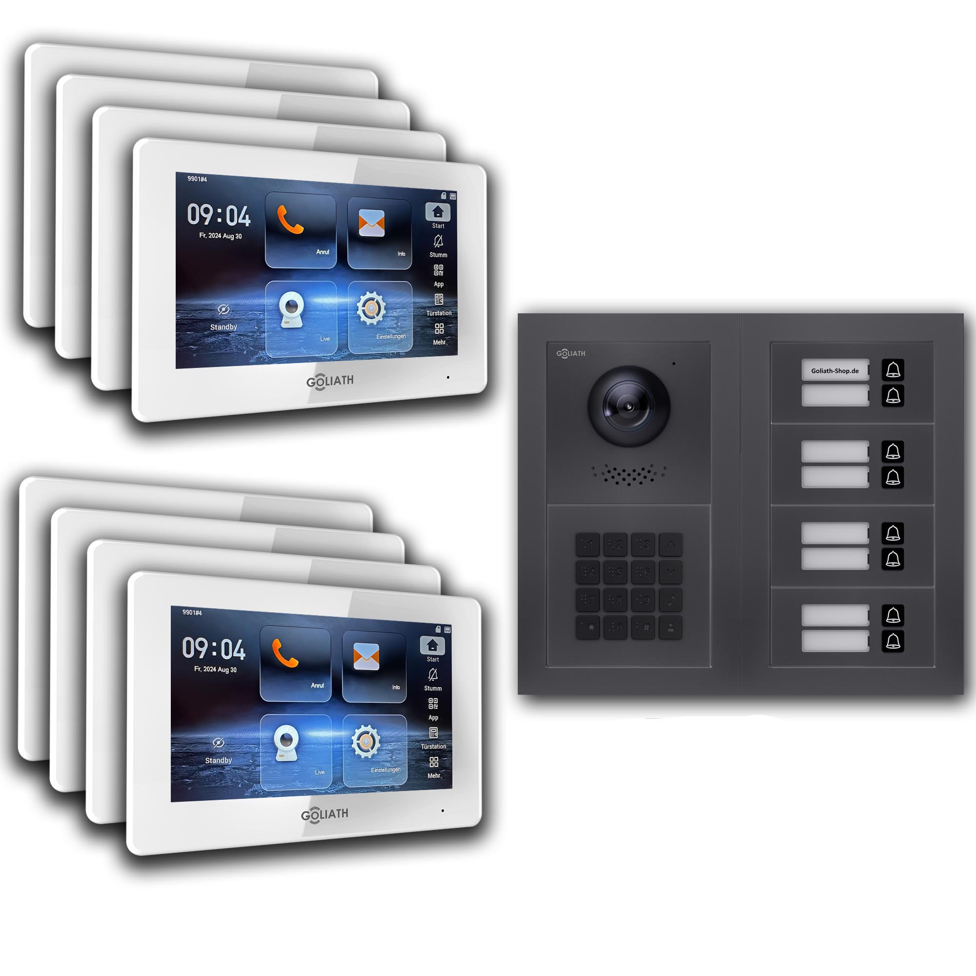 GL-HB820A_Video-Tuersprechanlage_Gegensprechanlage_Goliath_IP_2-Draht GL-HB820A_Video-Tuersprechanlage_Gegensprechanlage_Goliath_IP_2-Draht