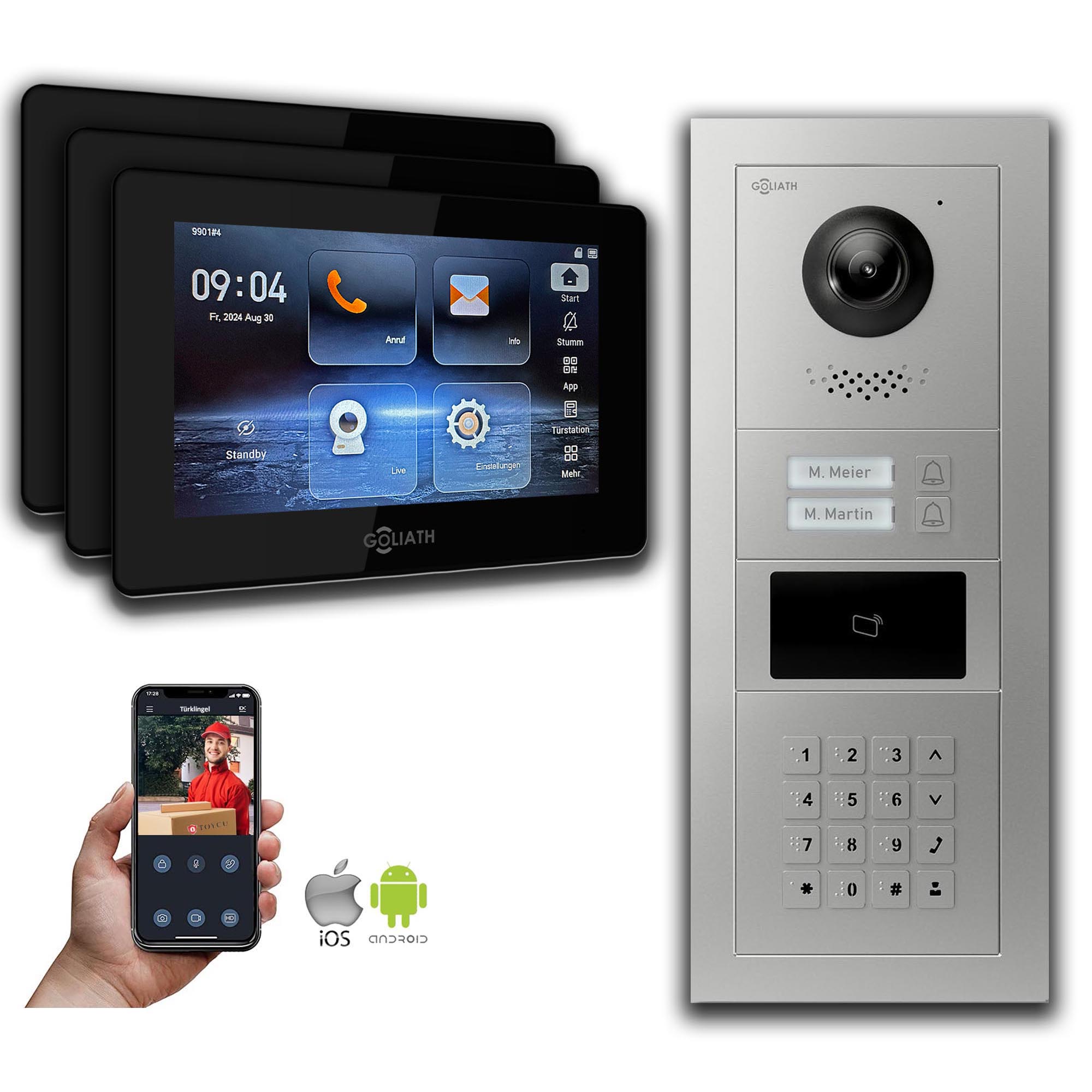 GL-HB251.1_Video-Tuersprechanlage_Gegensprechanlage_Goliath_IP_2-Draht