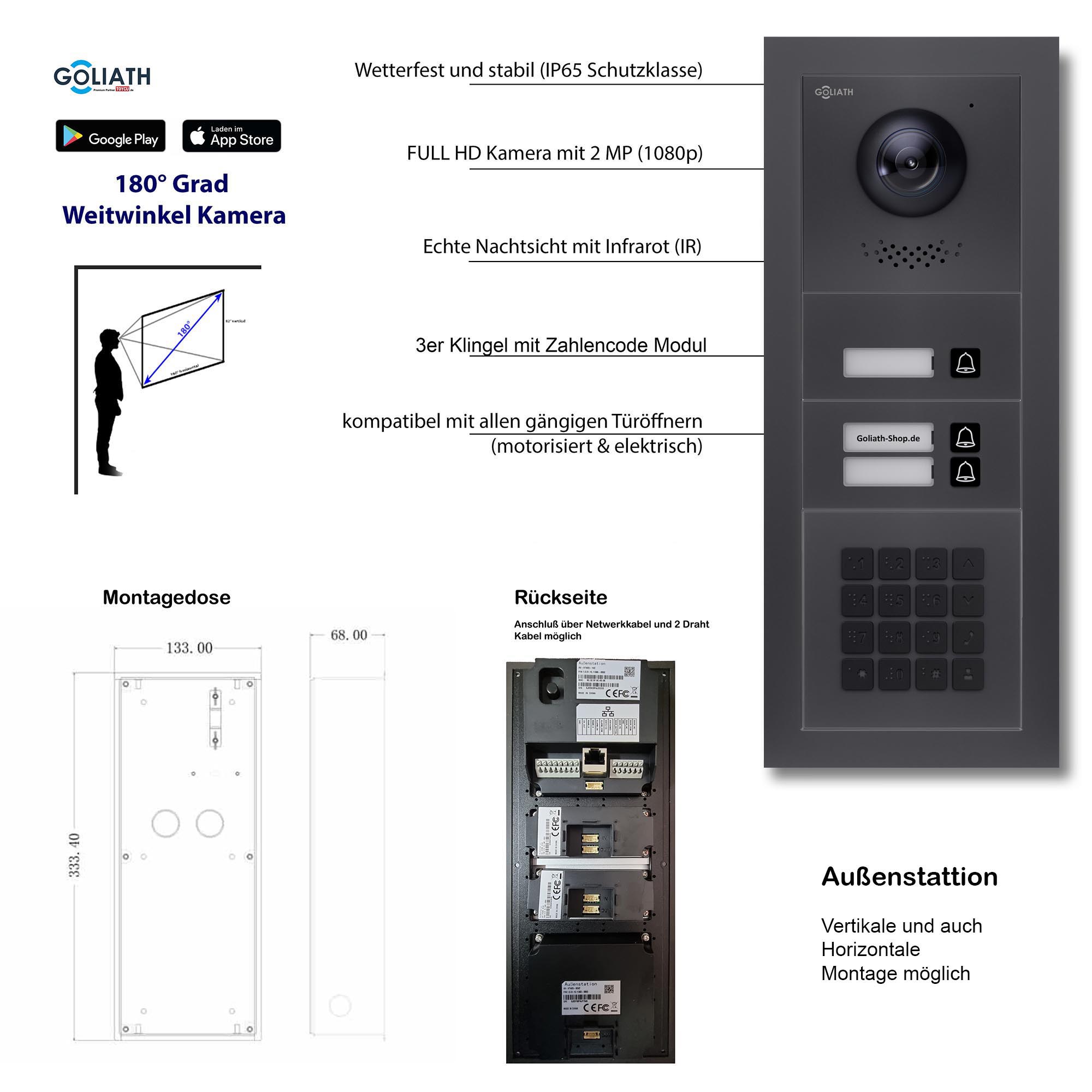 GL-VTA34A_Tuerklingel_Tuersprechanlage_Goliath_IP_2-Draht