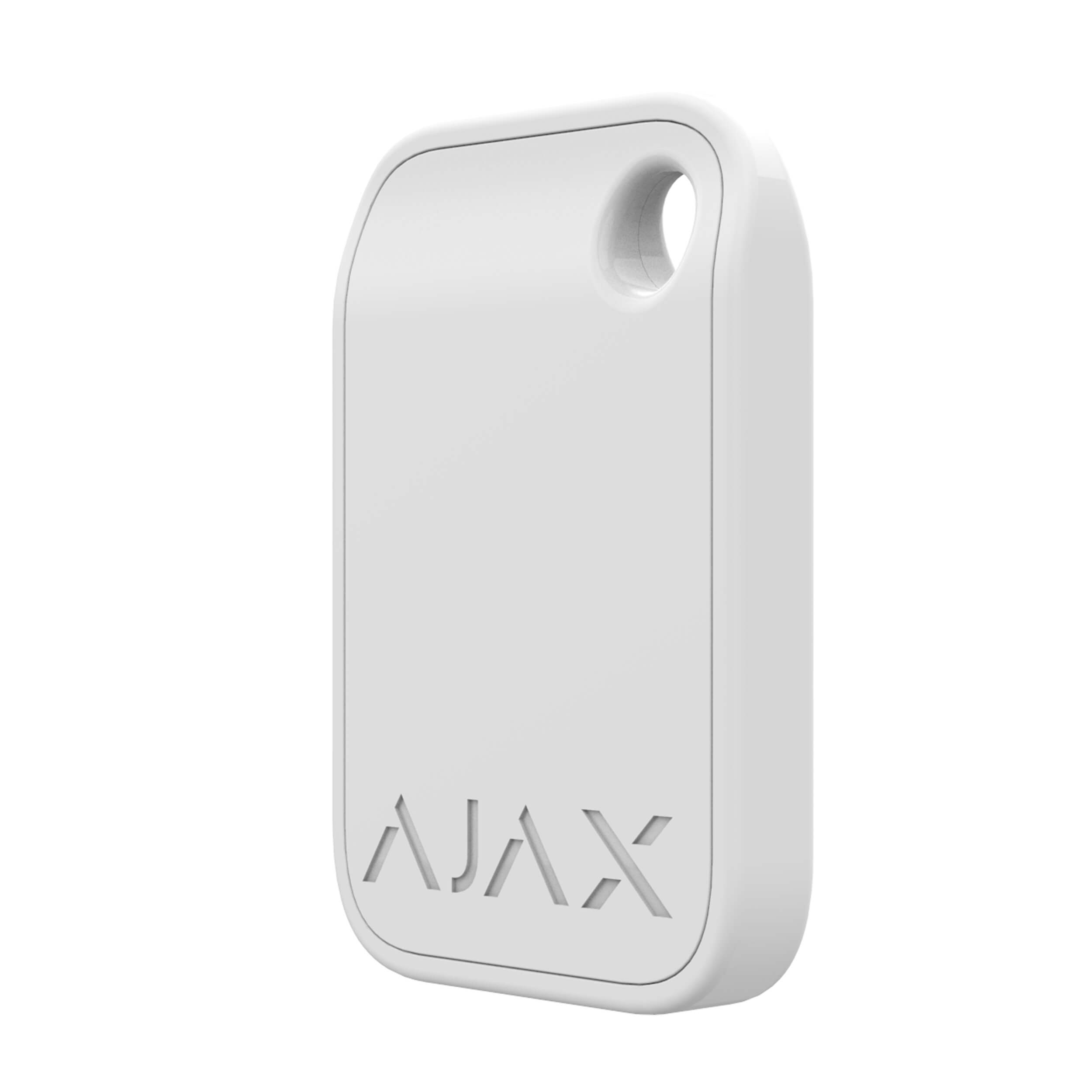 AJAX | Kontaktloser Schlüsselanhänger | Verschlüsselt | KeyPad Plus | 1x Weiß | Tag