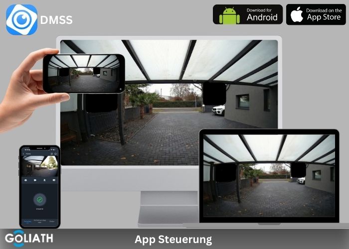 Handy App Video Türsprechanlage Goliath-Shop