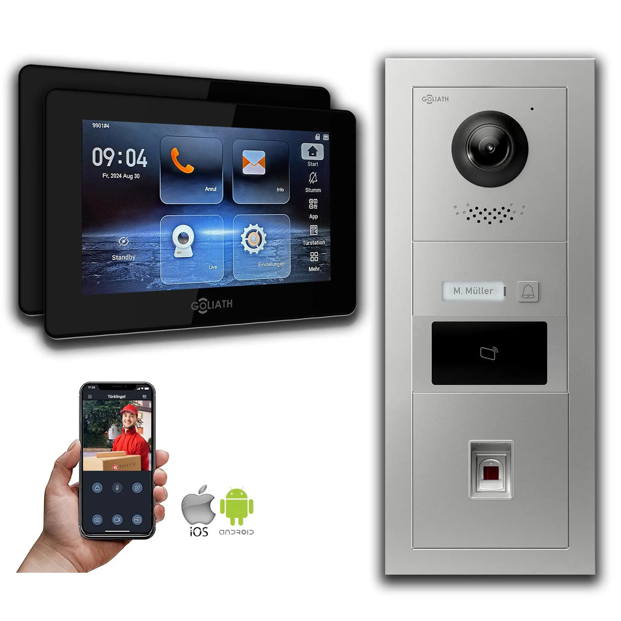 GL-HB141.1_Video-Tuersprechanlage_Gegensprechanlage_Goliath_IP_2-Draht