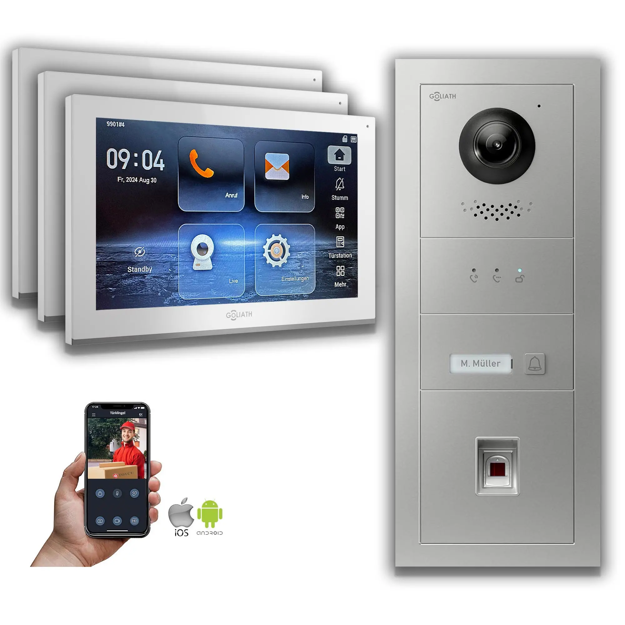 GL-IPH132_Video-Tuersprechanlage_Sprechanlage_Goliath_IP_Hybrid