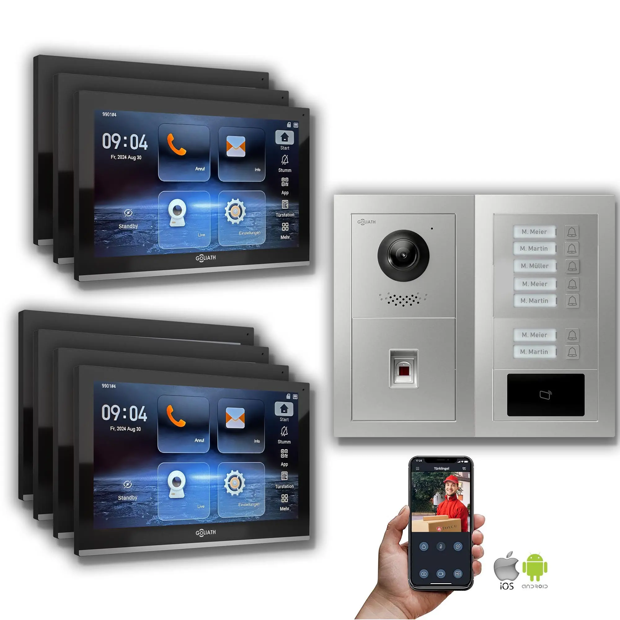 GL-IPH740.1_Video-Tuersprechanlage_Sprechanlage_Goliath_IP_Hybrid