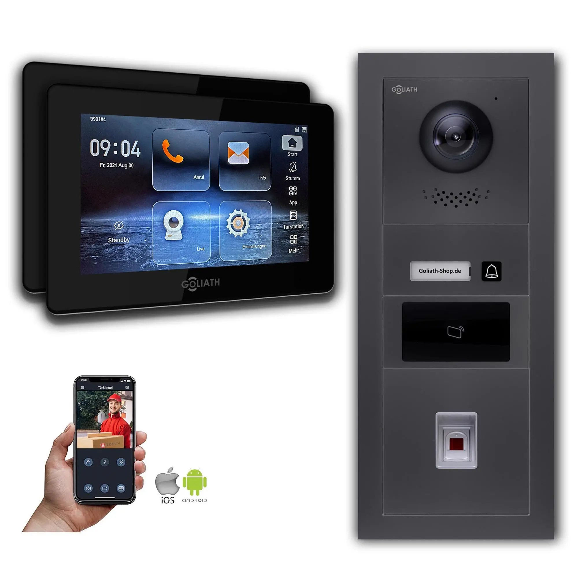 GL-IPH146A.1_Video-Tuersprechanlage_Sprechanlage_Goliath_IP_Hybrid