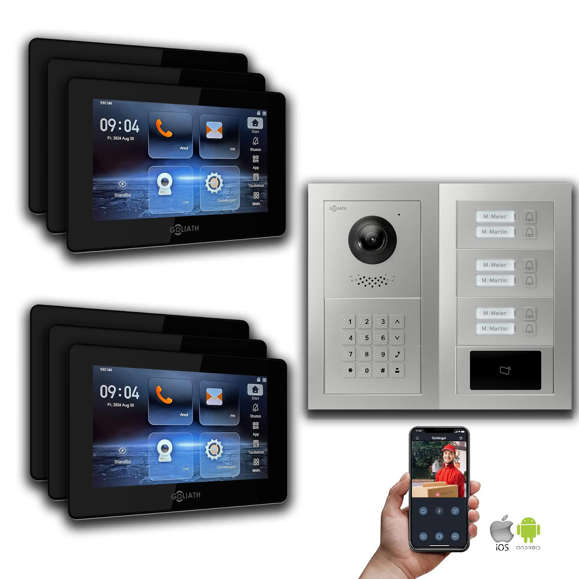 GL-IPH625.1_Video-Tuersprechanlage_Sprechanlage_Goliath_IP_Hybrid