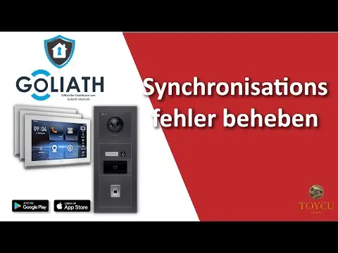 YouTube Thumbnail: Netzwerkfehler beheben | Goliath Hybrid Video Türsprechanlage