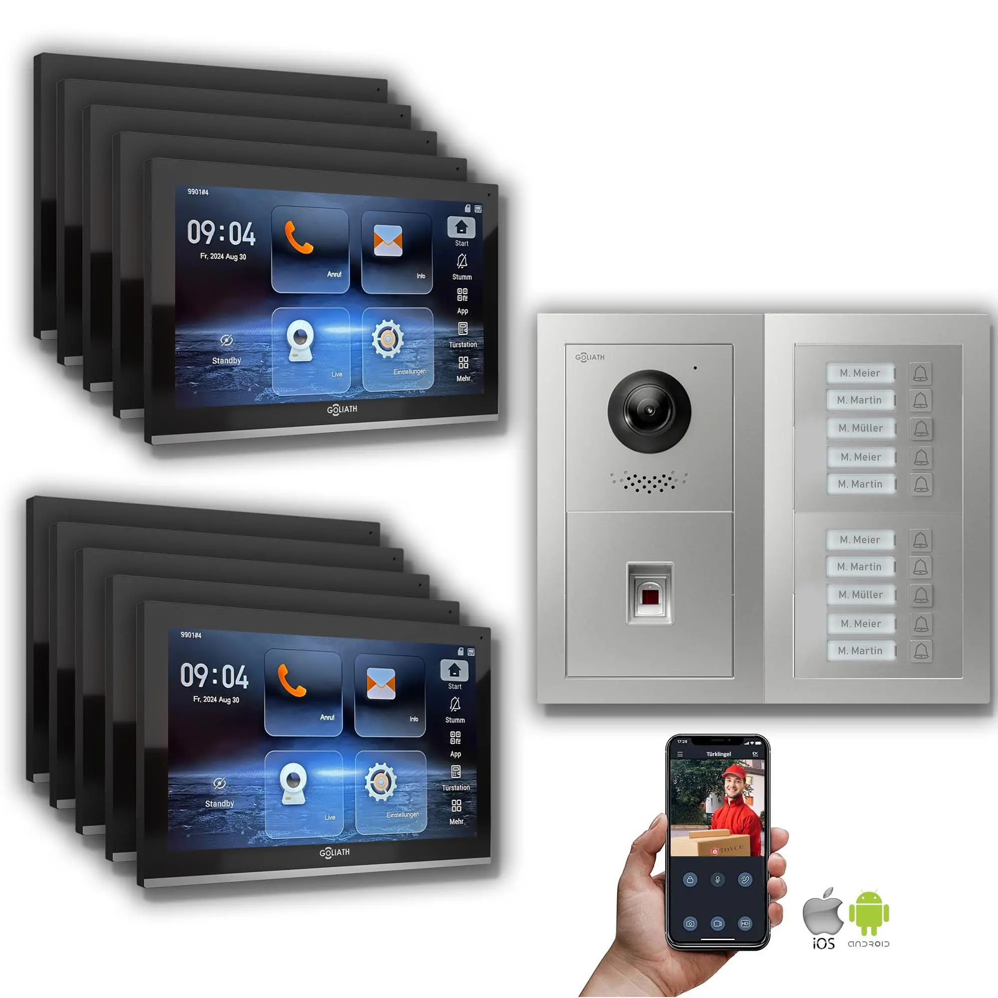 GL-IPH1030.1_Video-Tuersprechanlage_Sprechanlage_Goliath_IP_Hybrid