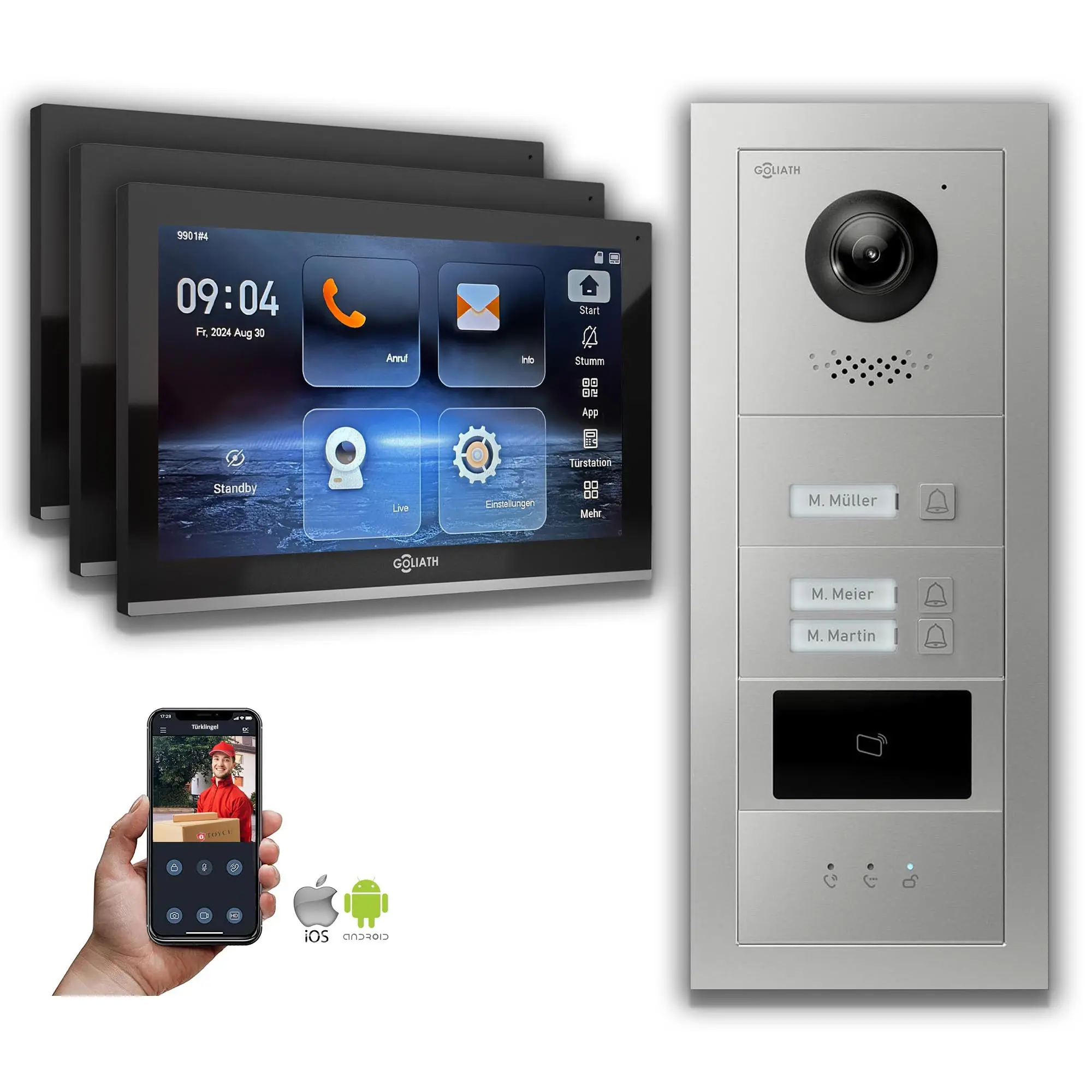 GL-IPH310.1_Video-Tuersprechanlage_Sprechanlage_Goliath_IP_Hybrid