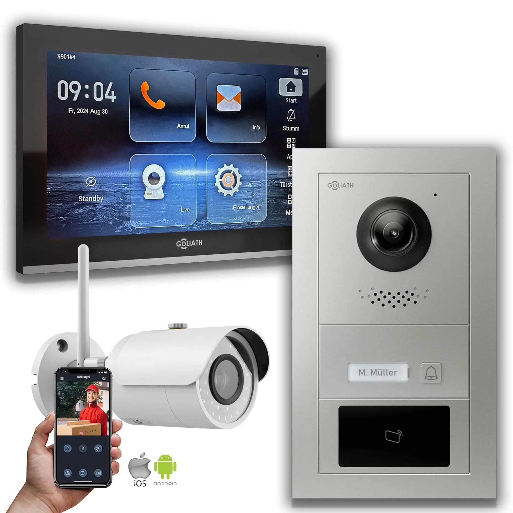 GL-IPH113.1_Video-Tuersprechanlage_Sprechanlage_Goliath_IP_Hybrid