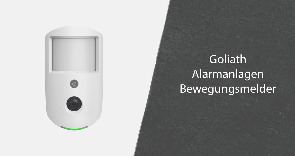 Alarmanlage Bewegungsmelder Goliath