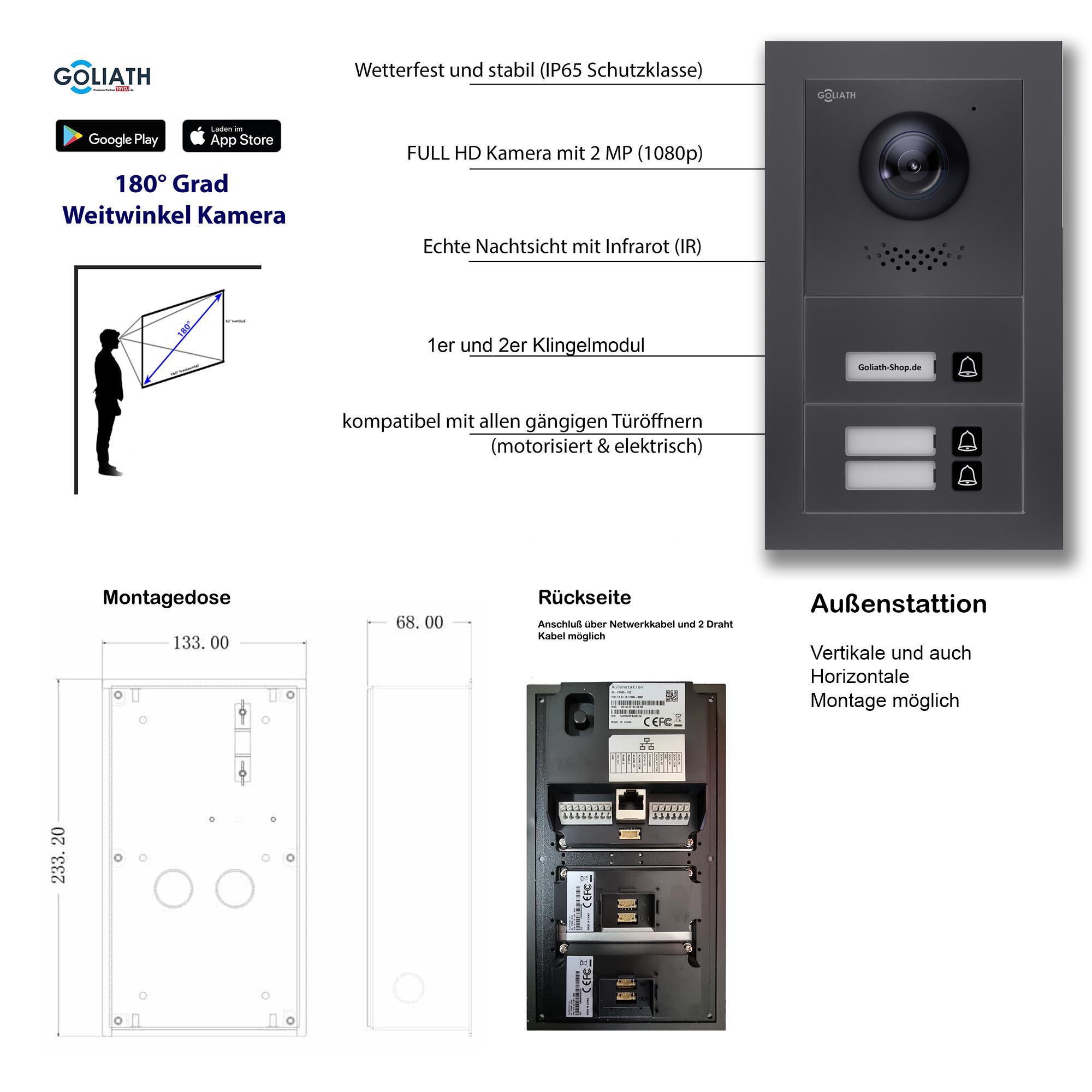 GL-VTA30A_Tuerklingel_Tuersprechanlage_Goliath_IP_2-Draht