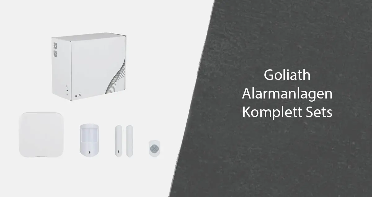 Alarmanlage Komplett Sets Goliath