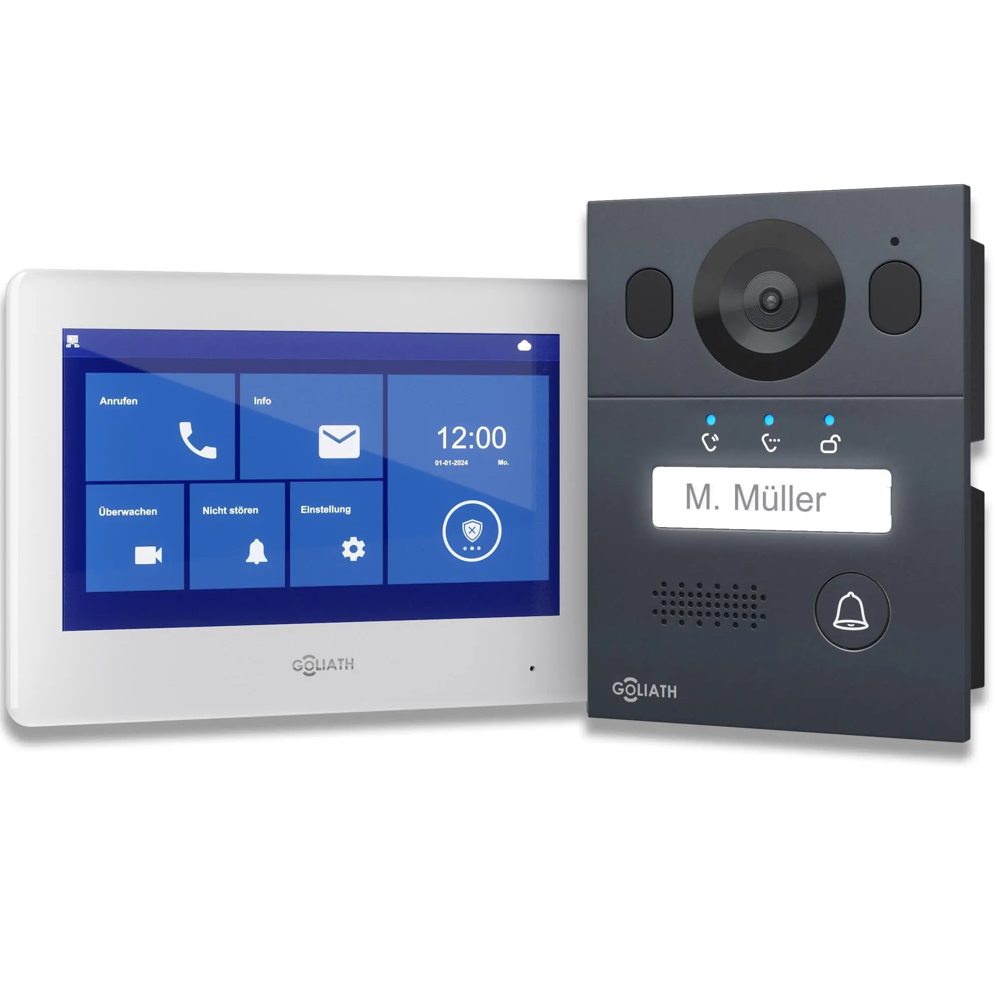 Video Türklingel mit Kamera 1-Familienhaus AV-BLS-04