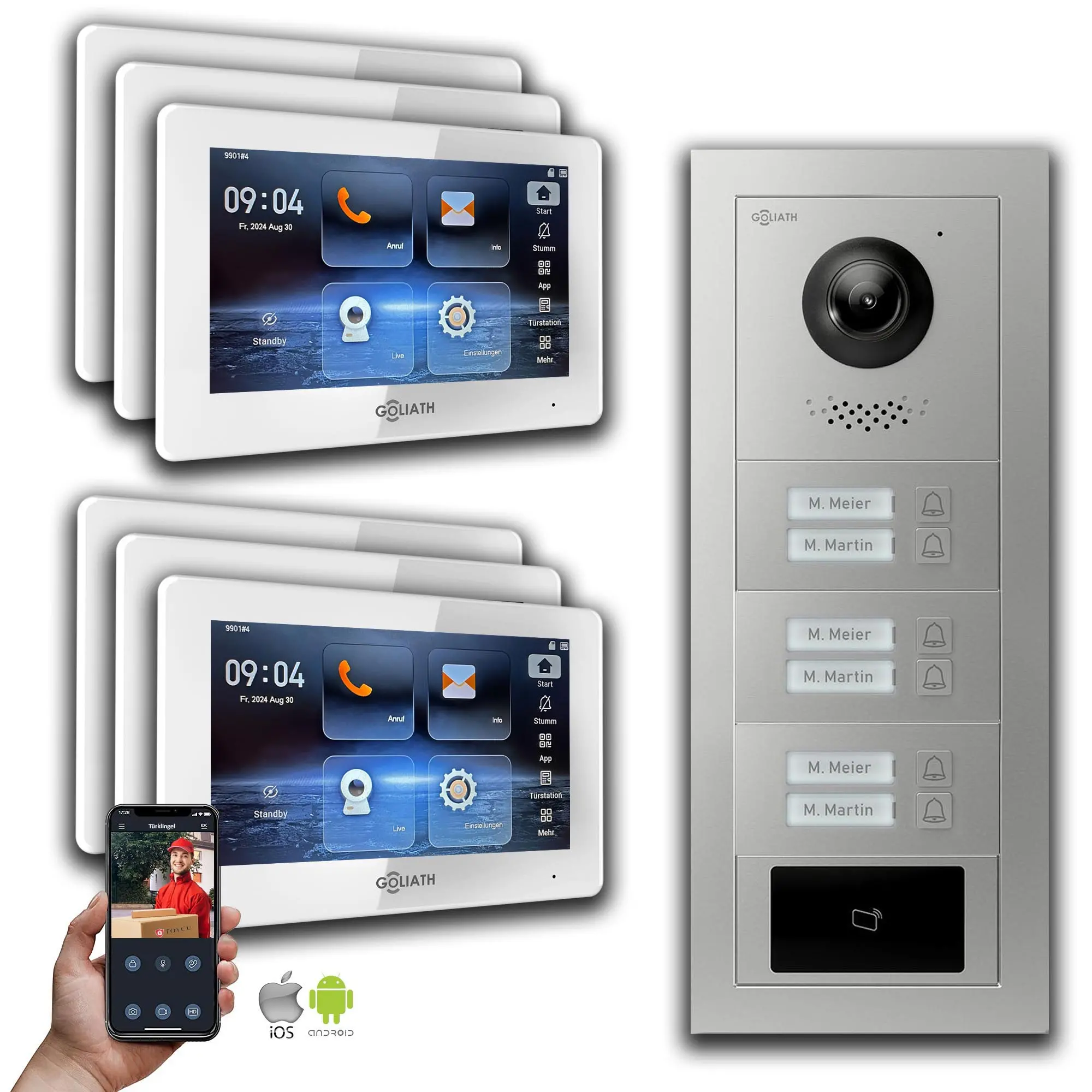 GL-IPH615_Video-Tuersprechanlage_Sprechanlage_Goliath_IP_Hybrid