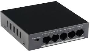 4-Port PoE Switch + 1-Port Gigabit Uplink