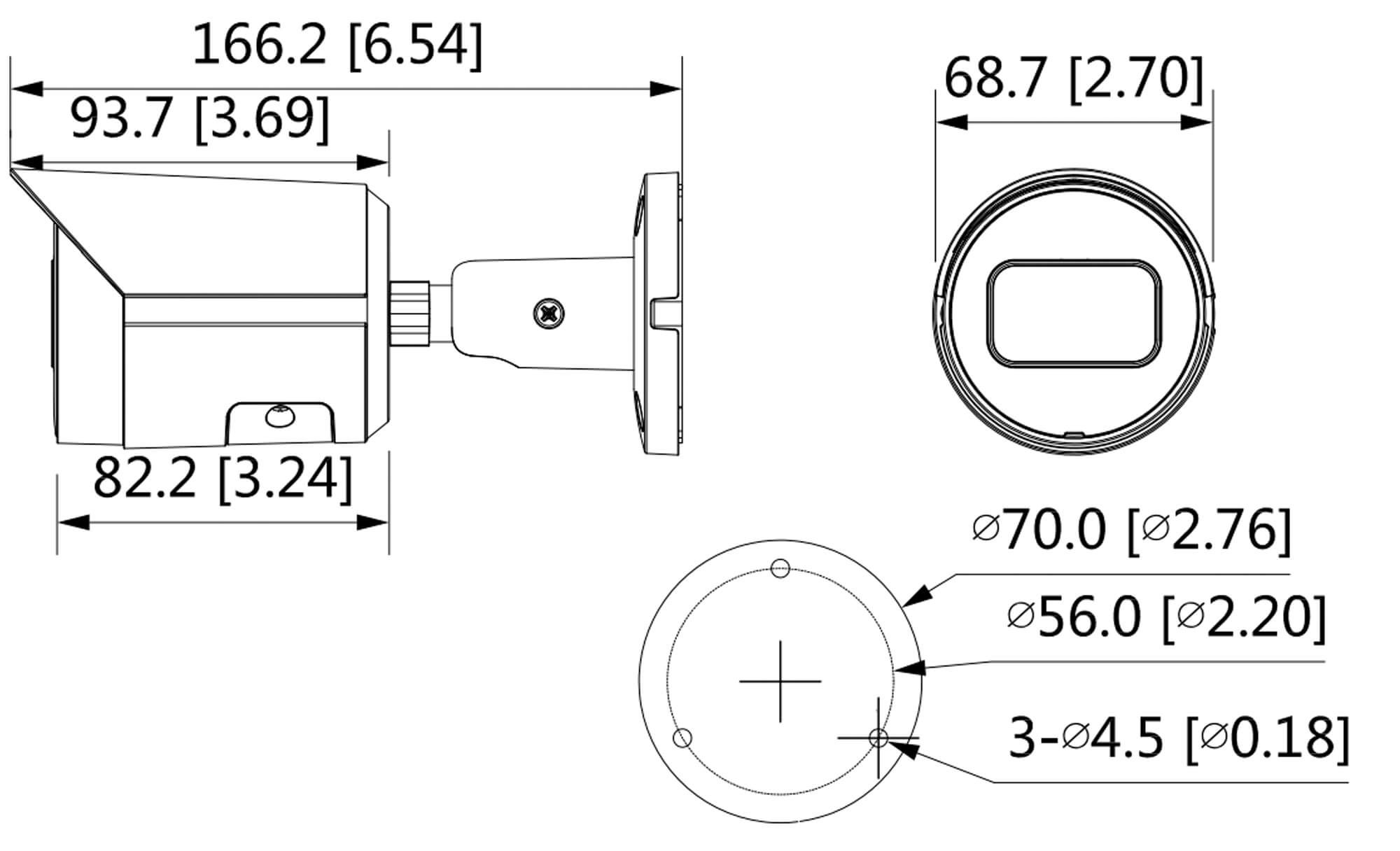 AV-IP208 | Starlight | IP Dome Kamera | 4 MP | POE Neuste Version