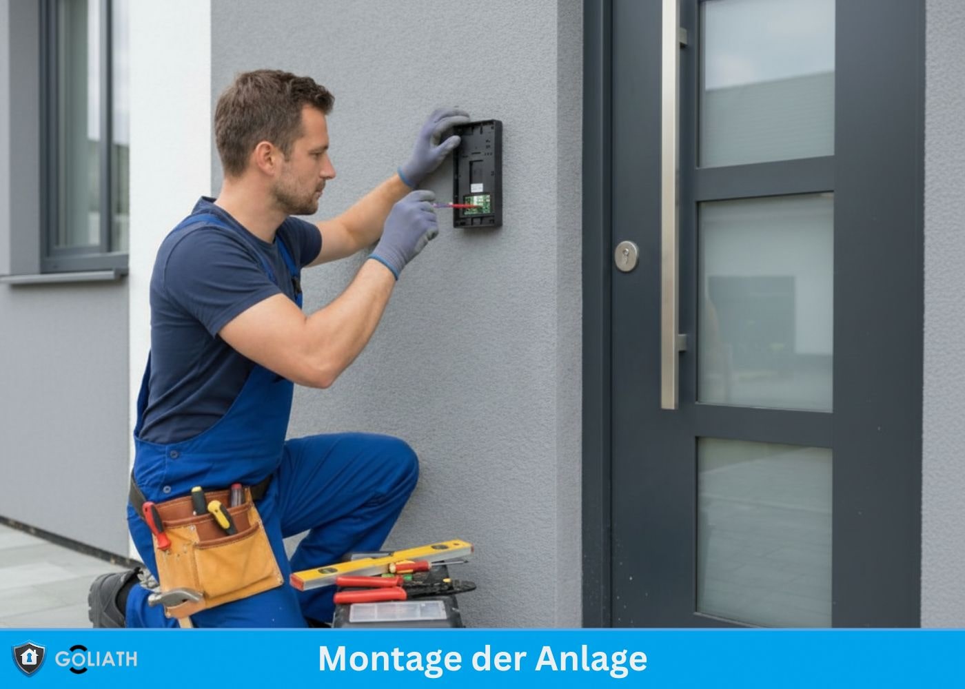 Montage der IP Anlage