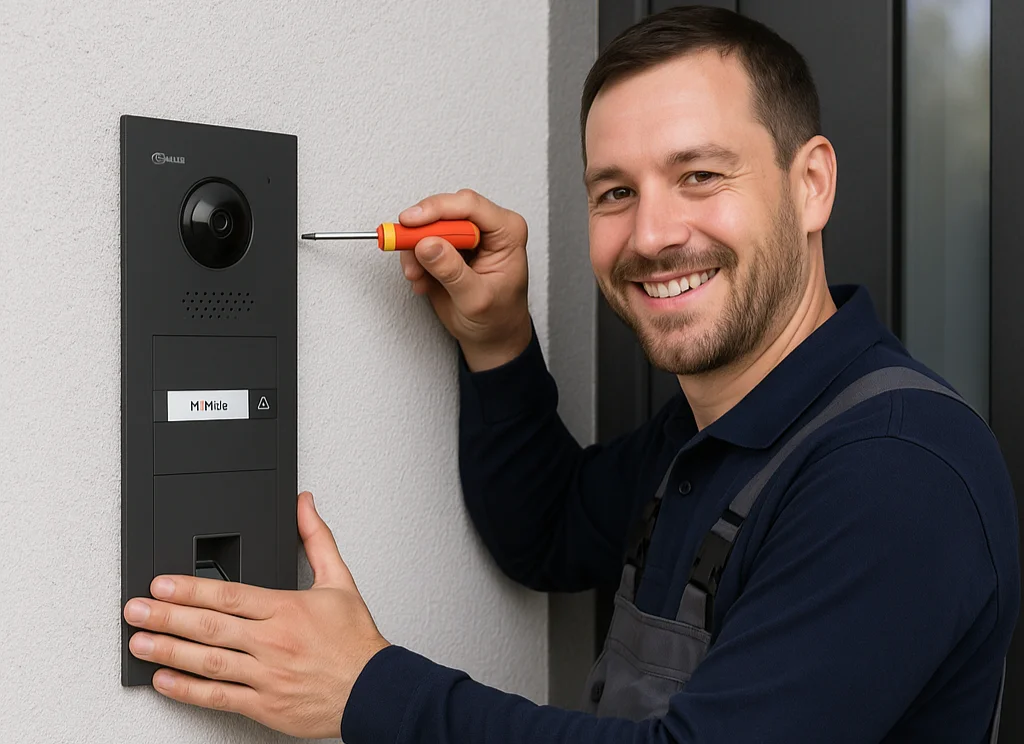 Wer installiert eine Türsprechanlage? – Warum Sie auf Fachpersonal setzen sollten