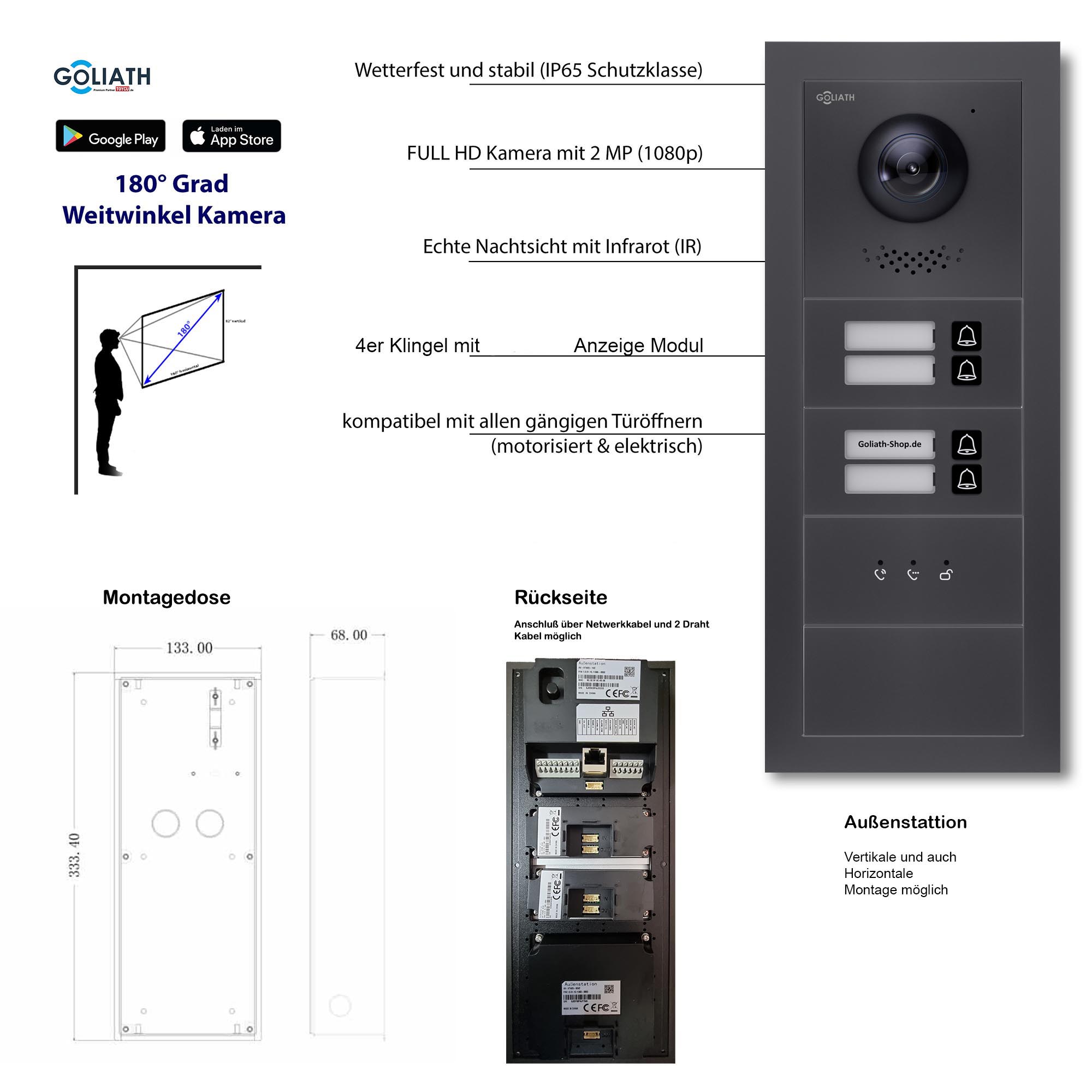 GL-VTA45A_Tuerklingel_Tuersprechanlage_Goliath_IP_2-Draht