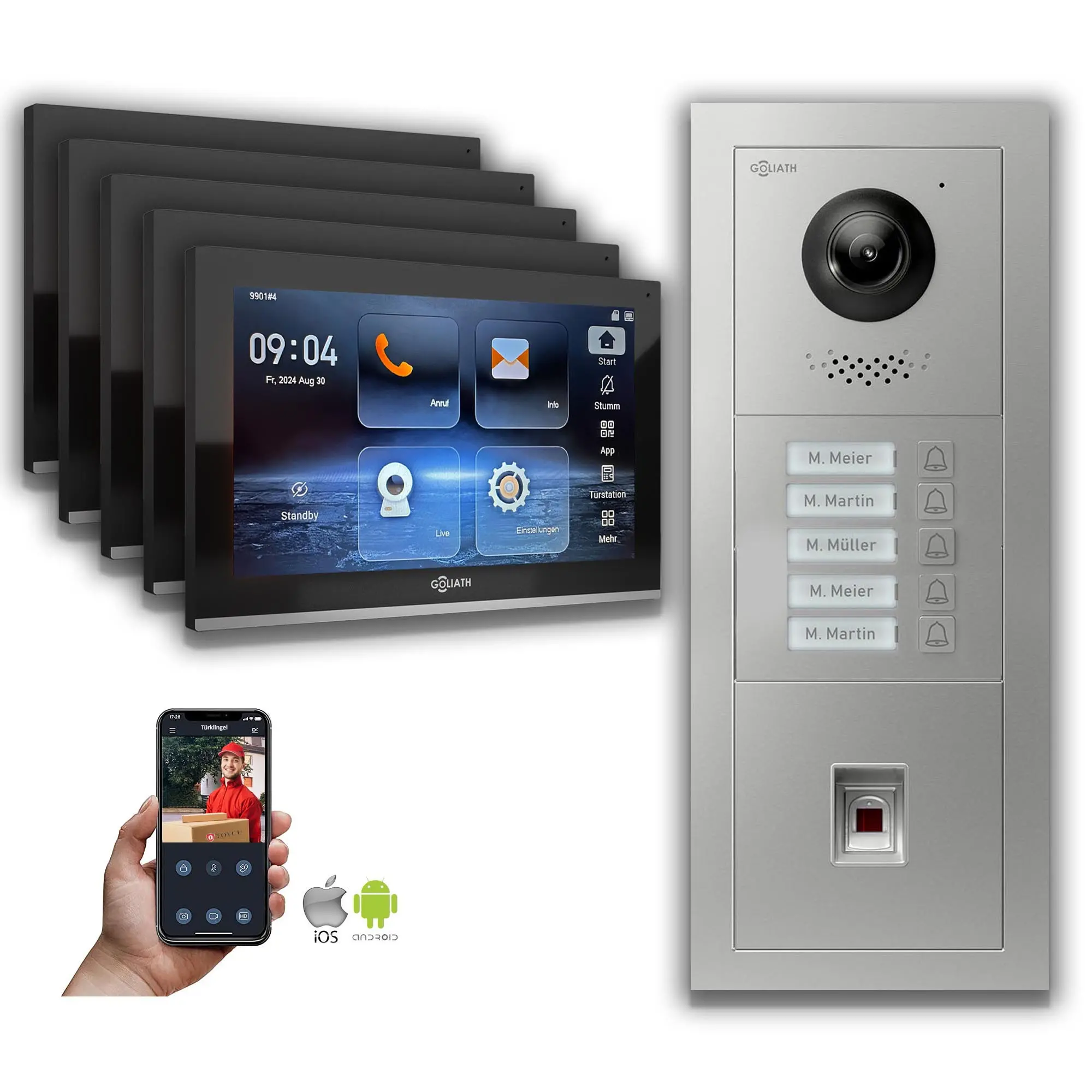 GL-IPH530.1_Video-Tuersprechanlage_Sprechanlage_Goliath_IP_Hybrid