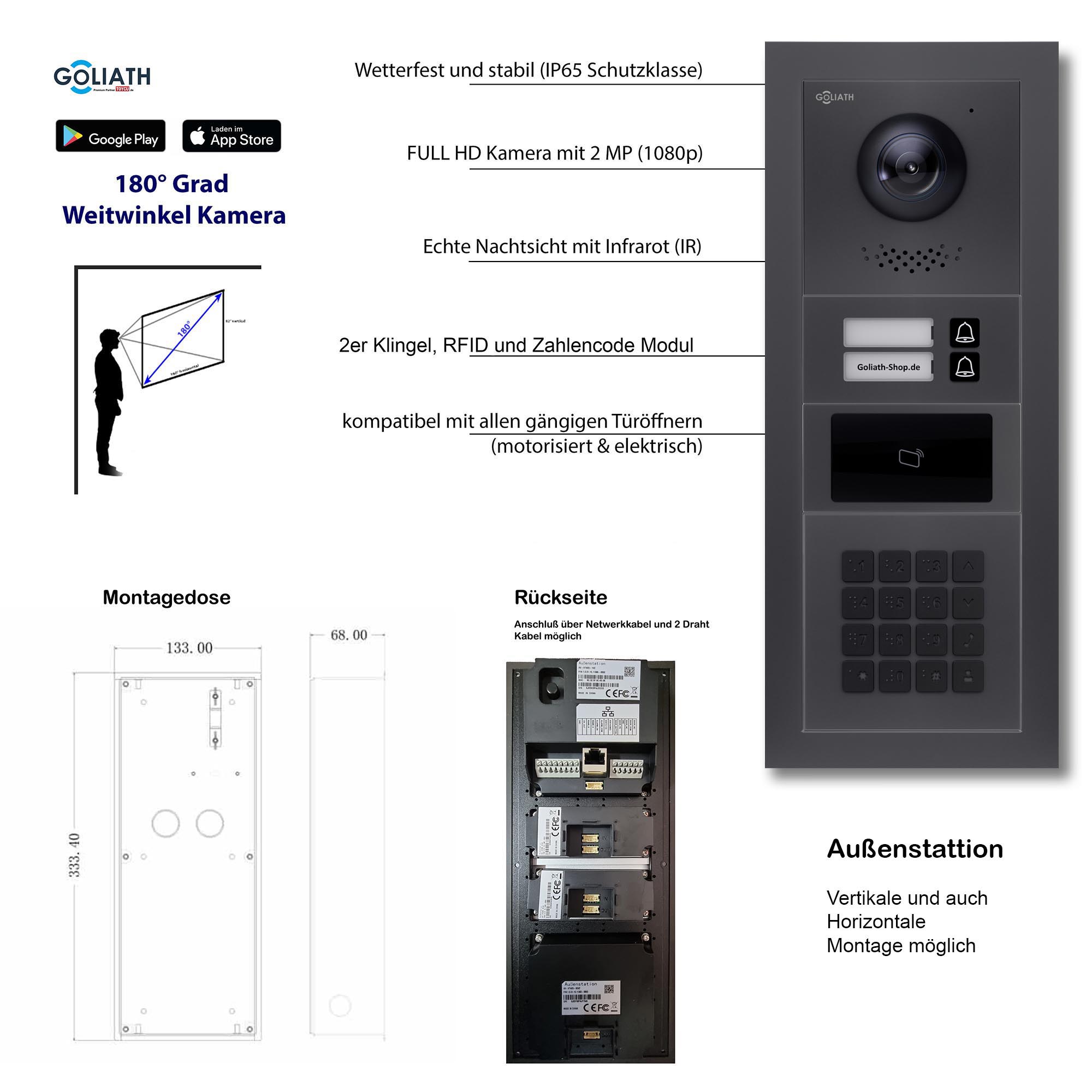 GL-VTA26A_Tuerklingel_Tuersprechanlage_Goliath_IP_2-Draht