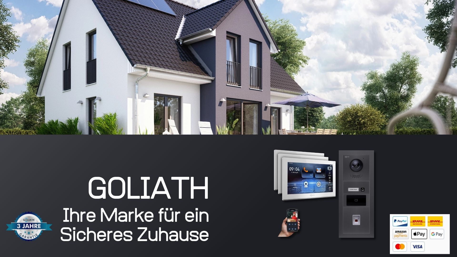 Goliath Türsprechanlagen – Moderne Sicherheit für jedes Zuhause
